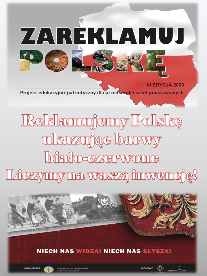 Plakat projektu Zareklamuj Polskę